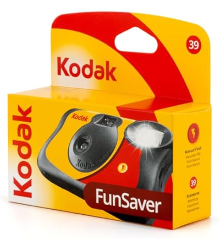 【新品未使用】Kodak FunSaver インスタントカメラ 4個セット Kodak Fun Saver with flash and ISO 400 27 Exposures : Amazon.sg